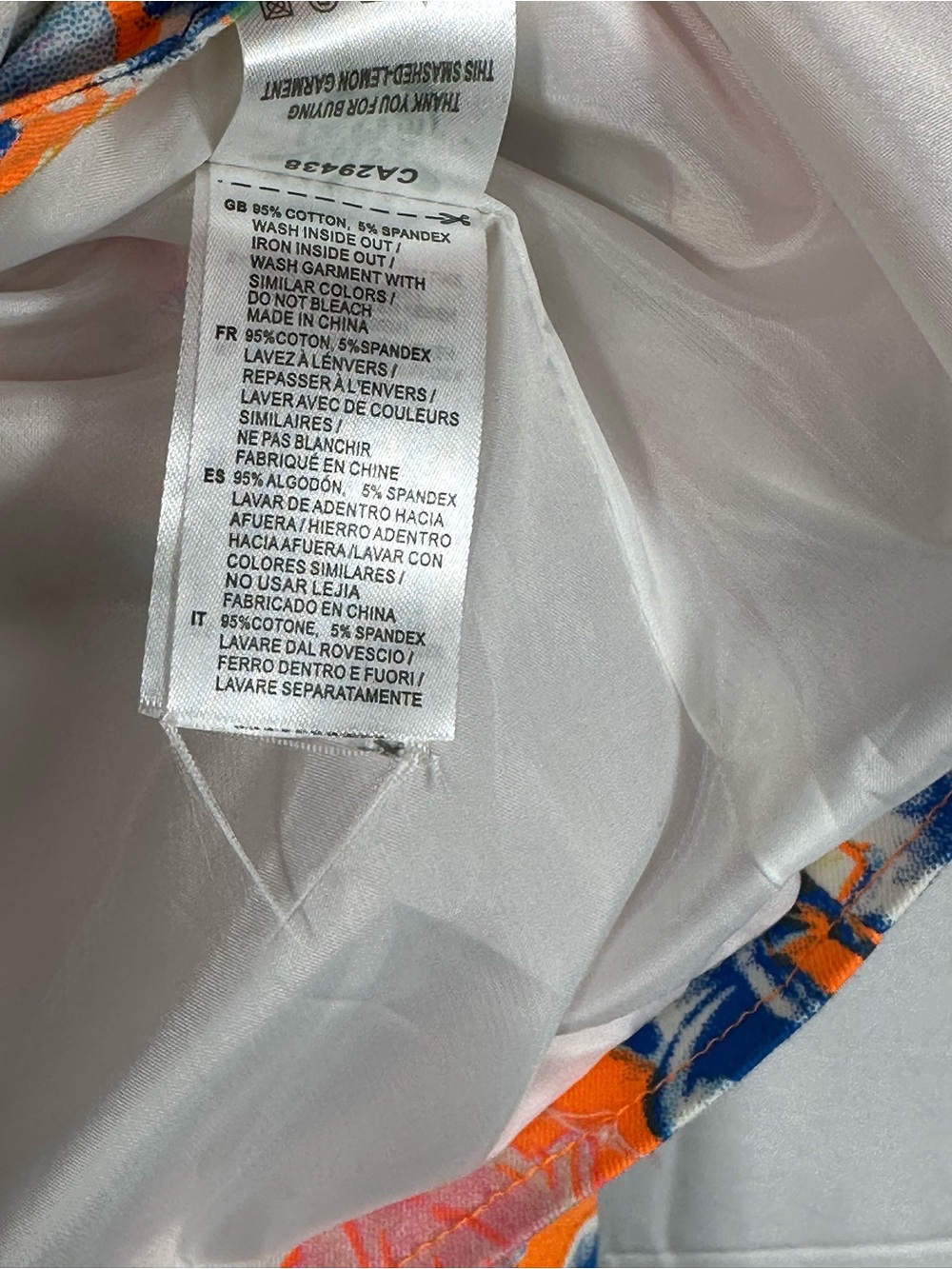 Smashed Lemon Large EUC Floral Moto Jacket Orange Blue Yellow Multi Colour Large - Picture 13 of 15